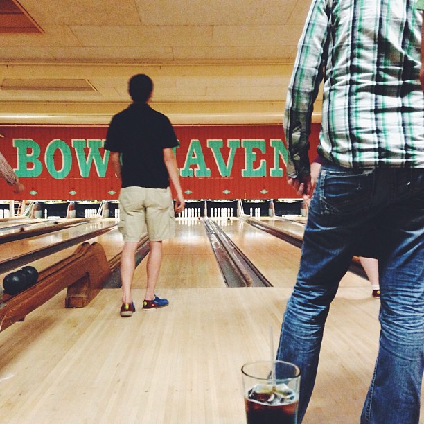 Candle-pin bowling