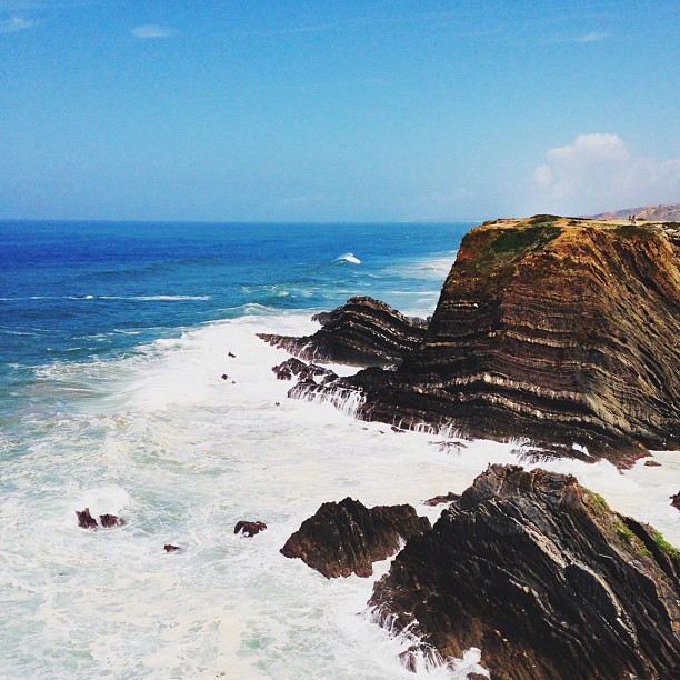 Where the waves meet the rocks