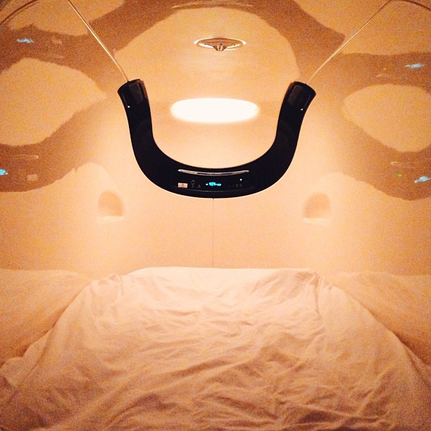 Sleeping in a pod tonight #19daysinjapan